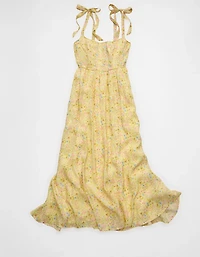 AE Tie-Strap Corset Maxi Dress