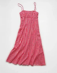 AE Sweetheart Neck Babydoll Midi Dress