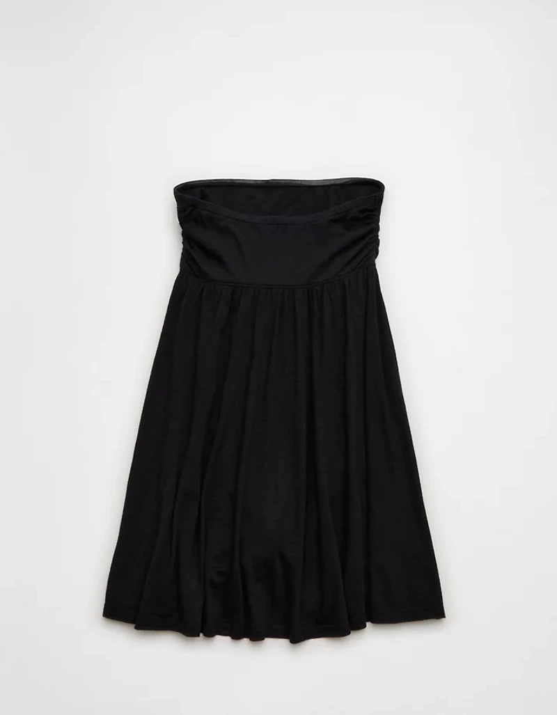 AE Sunchaser Strapless Babydoll Mini Dress