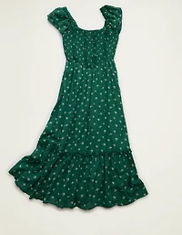 AE Short-Sleeve Midi Dress