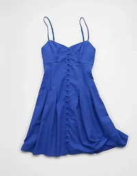 AE Sweetheart Button-Up Mini Dress