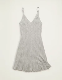 AE Cable Knit Sweater Mini Dress