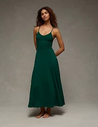 AE Sunchaser Smocked Maxi Dress