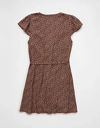 AE Lace Wrap Mini Dress