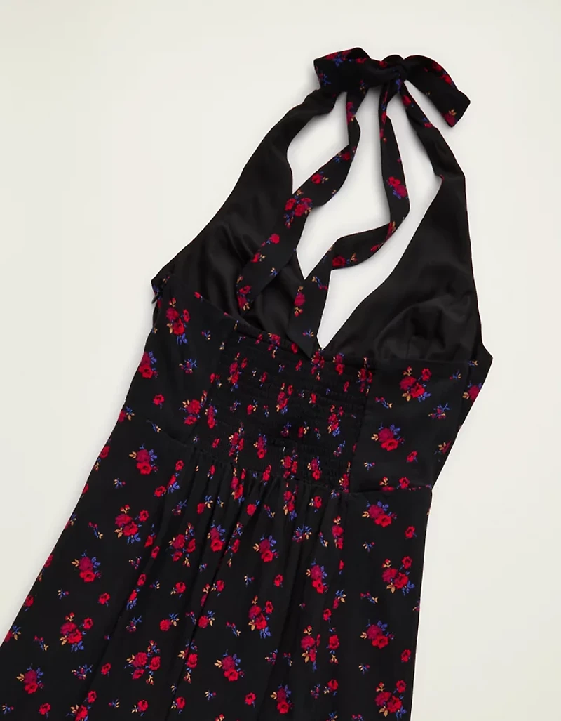 AE V-Neck Corset Maxi Dress