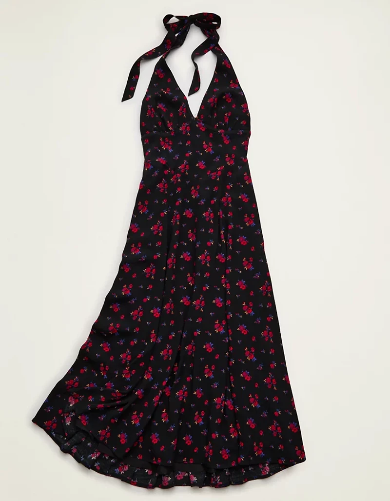 AE V-Neck Corset Maxi Dress