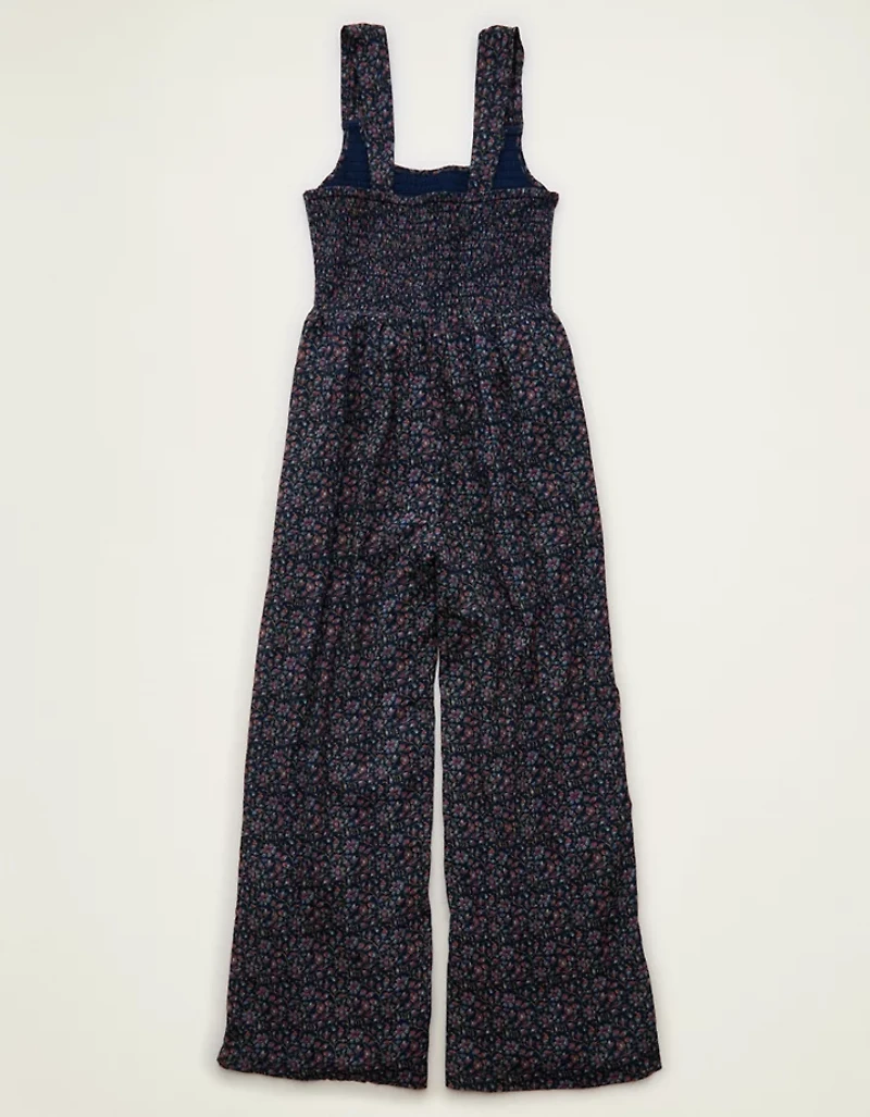 Combinaison-pantalon à smocks Bella AE