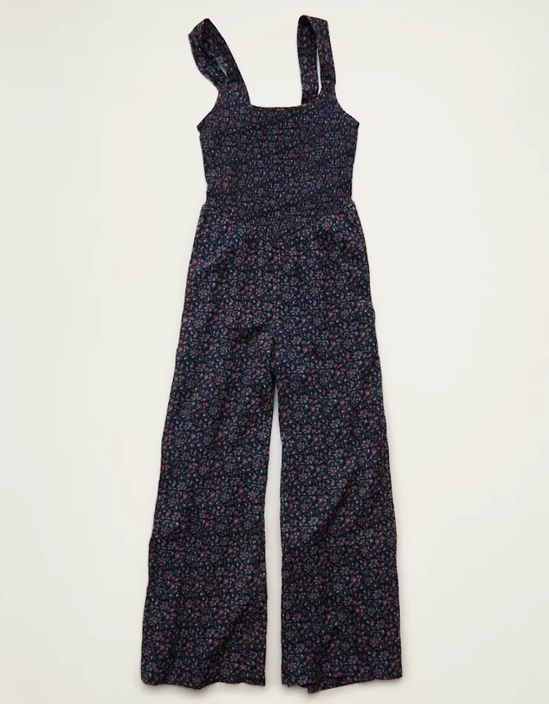 Combinaison-pantalon à smocks Bella AE
