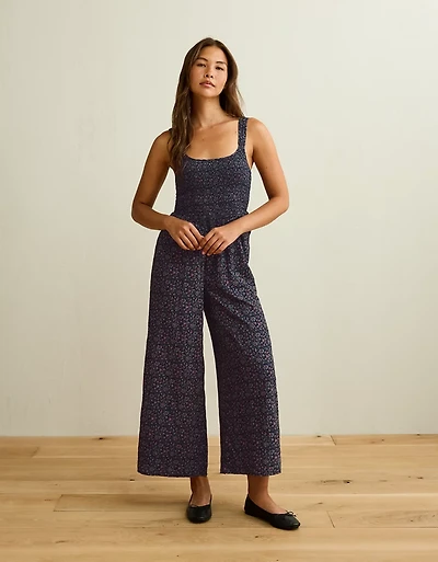 Combinaison-pantalon à smocks Bella AE