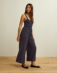 Combinaison-pantalon à smocks Bella AE