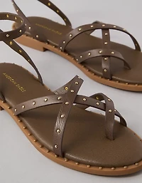 AE Studded Ankle Strap Sandal