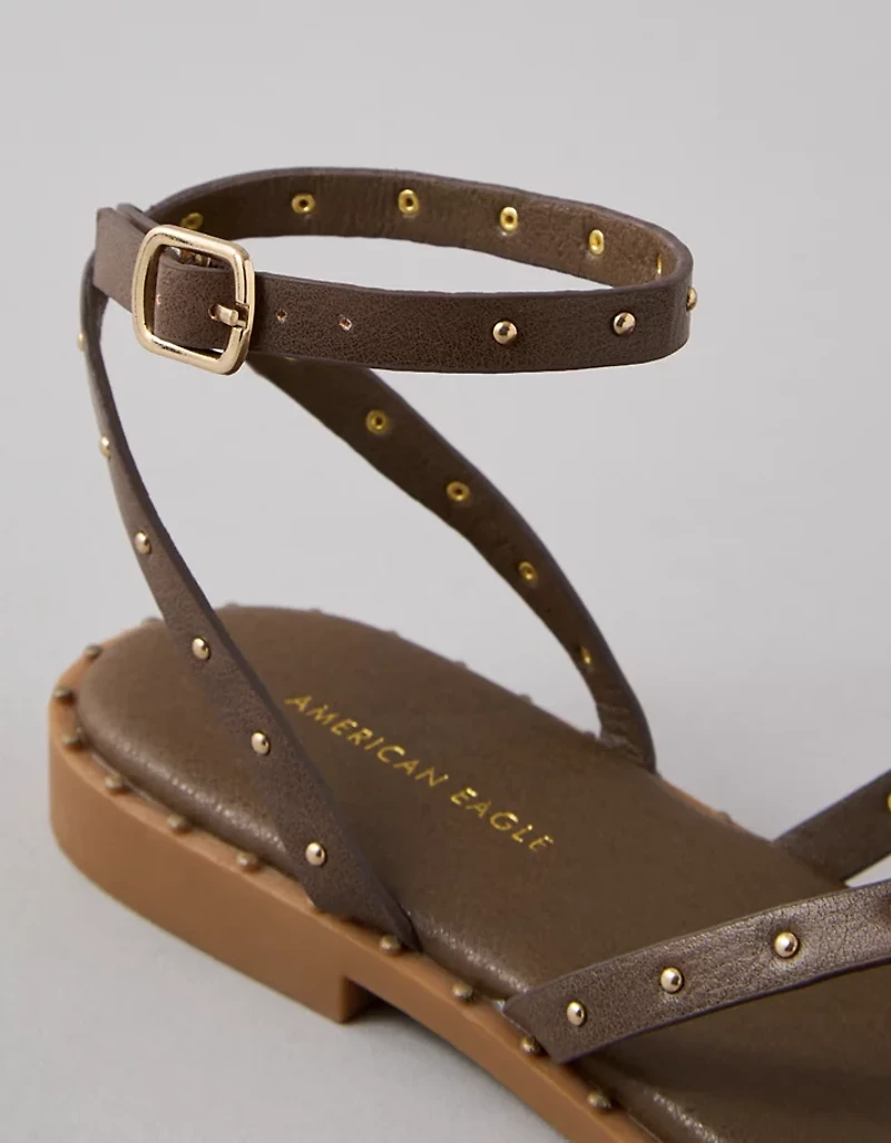 AE Studded Ankle Strap Sandal