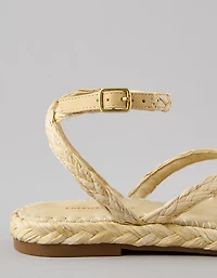 AE Raffia Espadrille Sandal