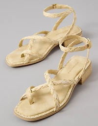 AE Strappy Raffia Sandal
