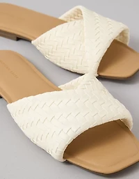 AE Woven Twist Side Sandal