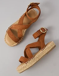 Sandales espadrilles à courroies AE