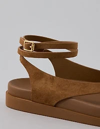 AE Faux Suede Thong Sandal