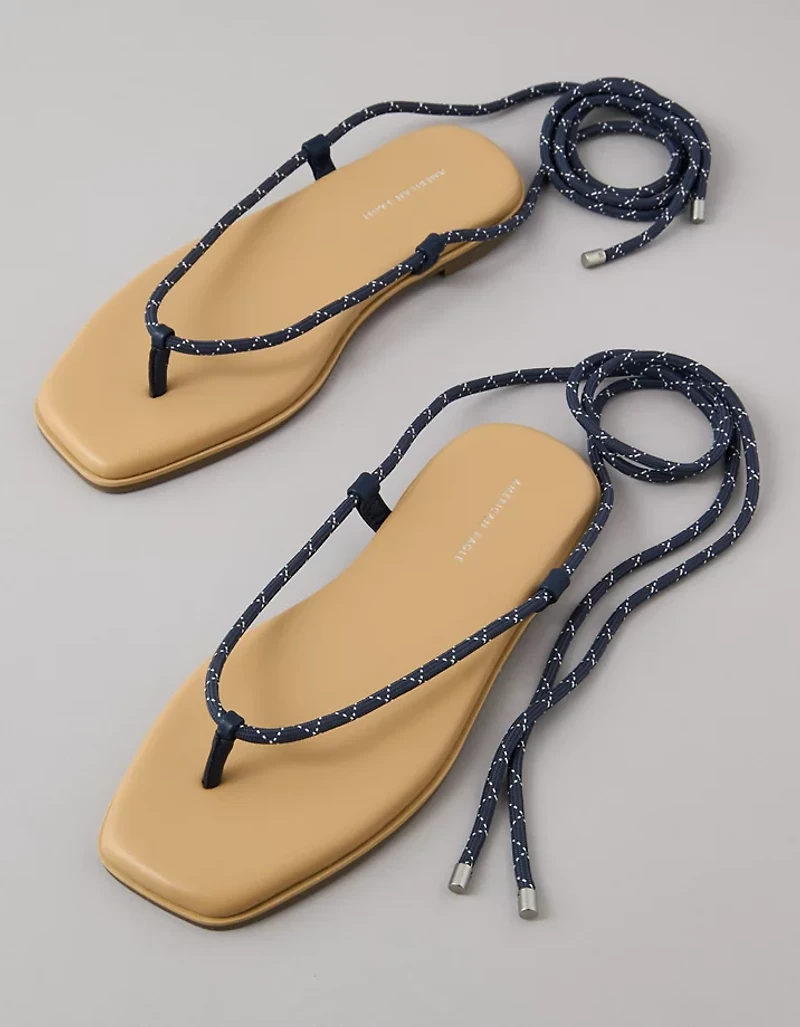 AE Rope Lace-Up Sandal