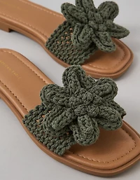 AE Crochet Flower Sandal