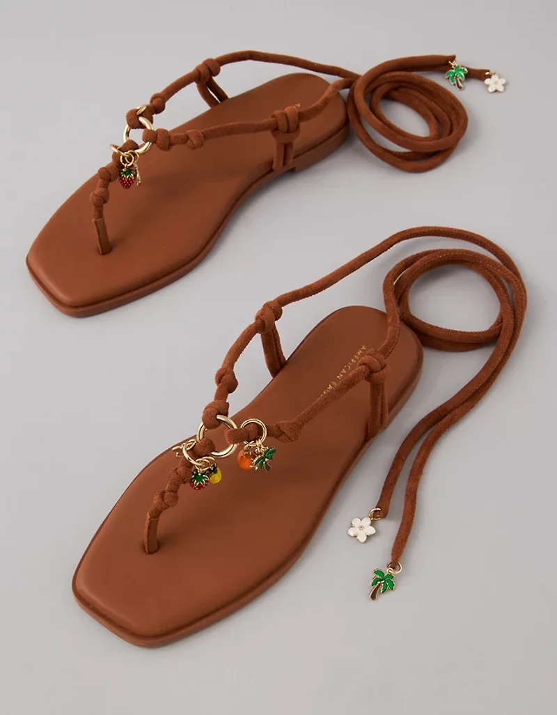AE Charm Lace-Up Sandal