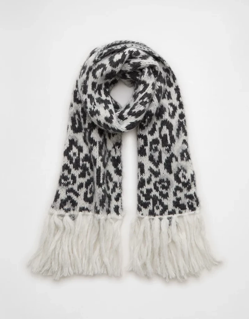 AE Leopard Print Scarf