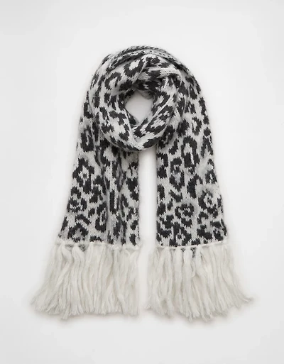 AE Leopard Print Scarf