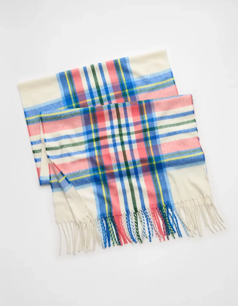 AE Tartan Plaid Scarf