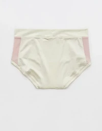 Aerie x Emily + Meritt Shine Mesh Mid Rise Underwear