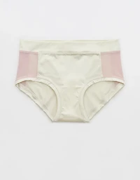 Aerie x Emily + Meritt Shine Mesh Mid Rise Underwear