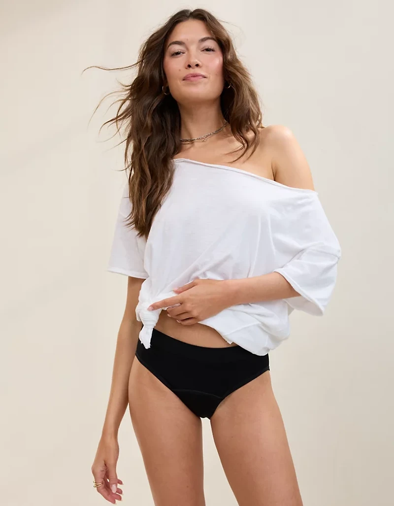 The Period Company Bikini Heavy Flow - Ribbed Sporty Stretch