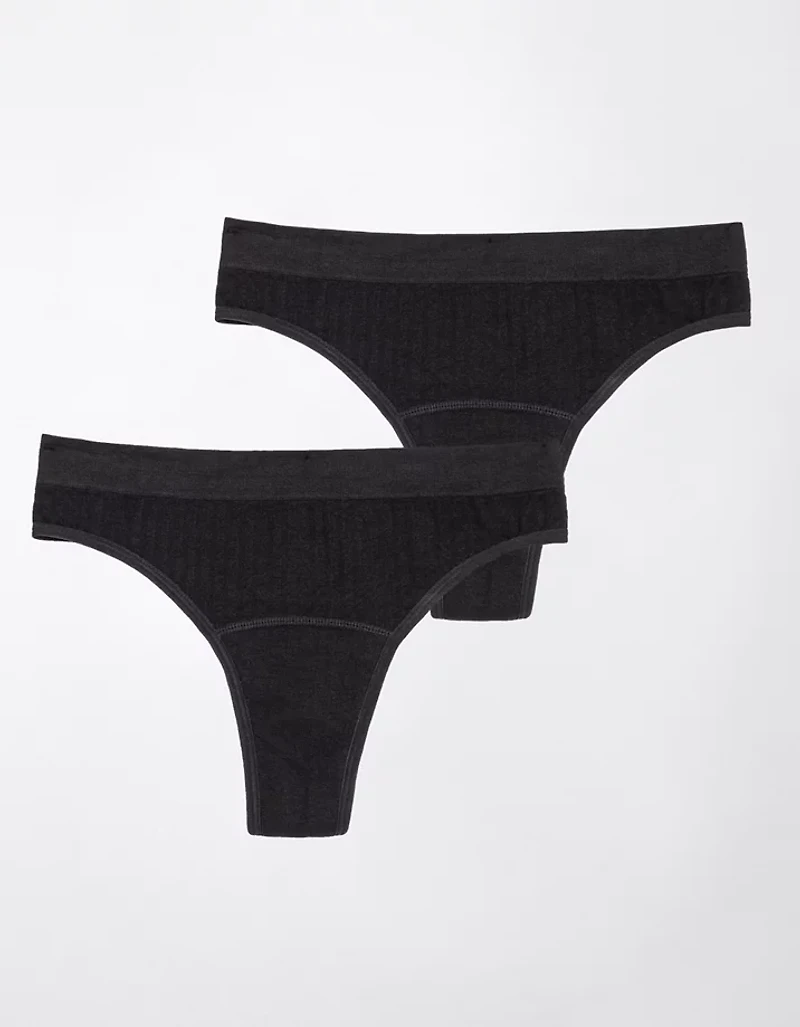 The Period Company Light Flow Thong 2-Pack