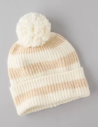 AE Knit Striped Beanie