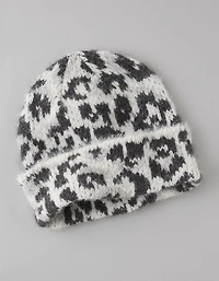 AE Leopard Print Beanie