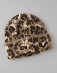 AE Leopard Print Beanie