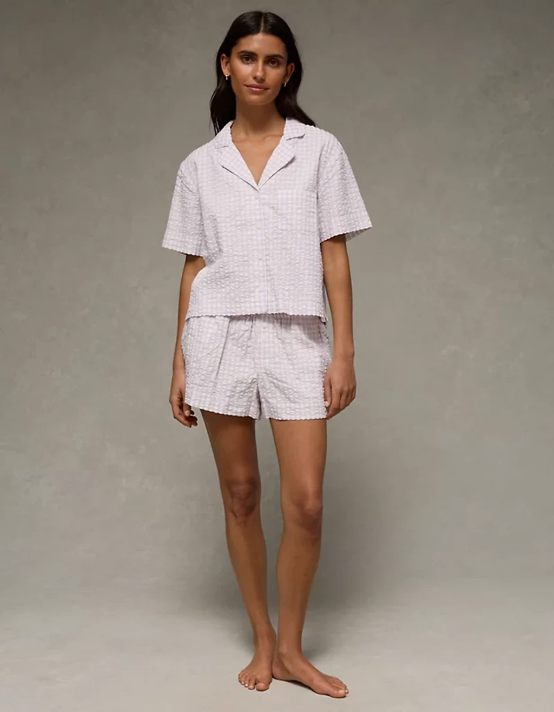 AE Seersucker PJ Top