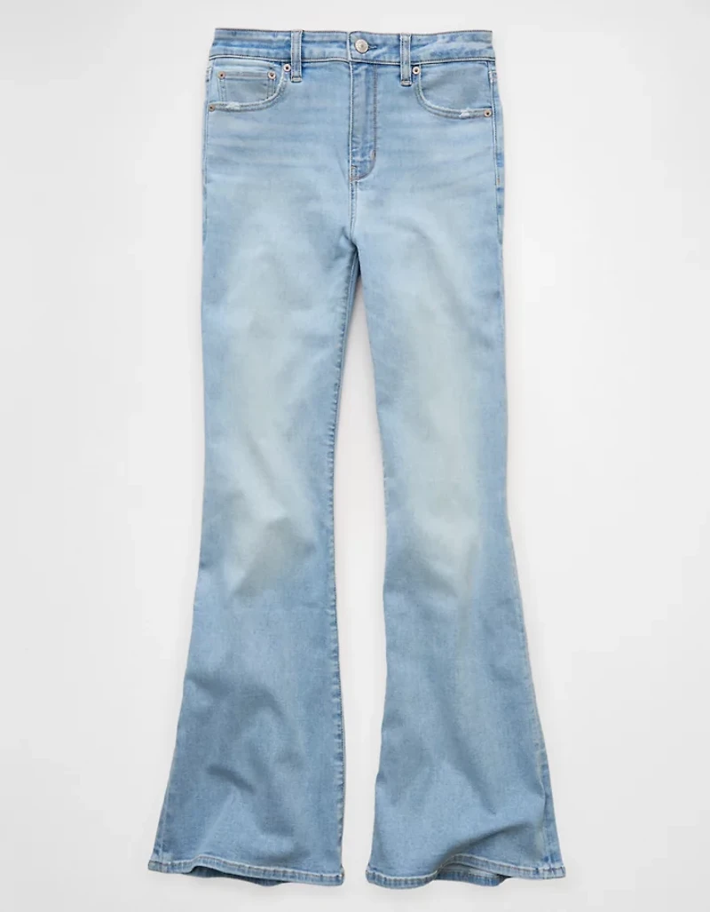 AE Next Level Super High-Waisted Flare Jean