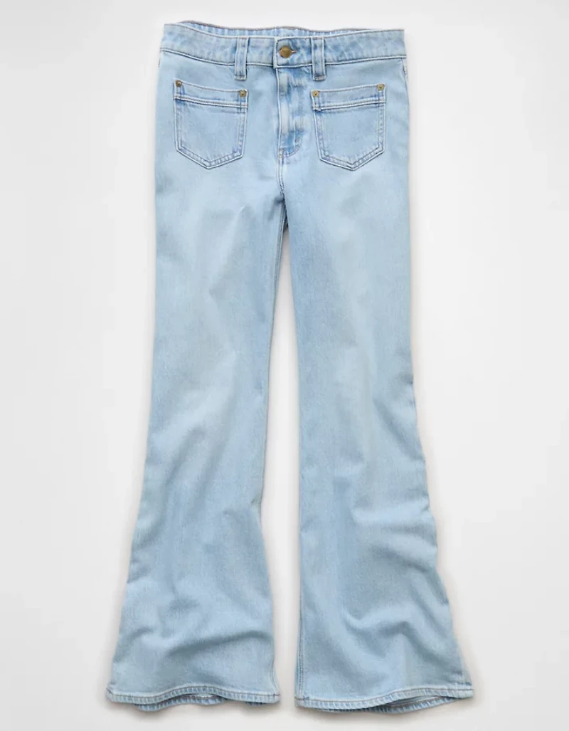 AE Stretch High-Waisted Flare Jean