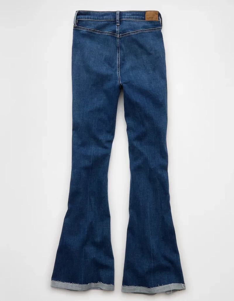 AE Next Level Super High-Waisted Flare Jean
