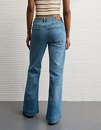 AE Stretch High-Waisted Flare Jean