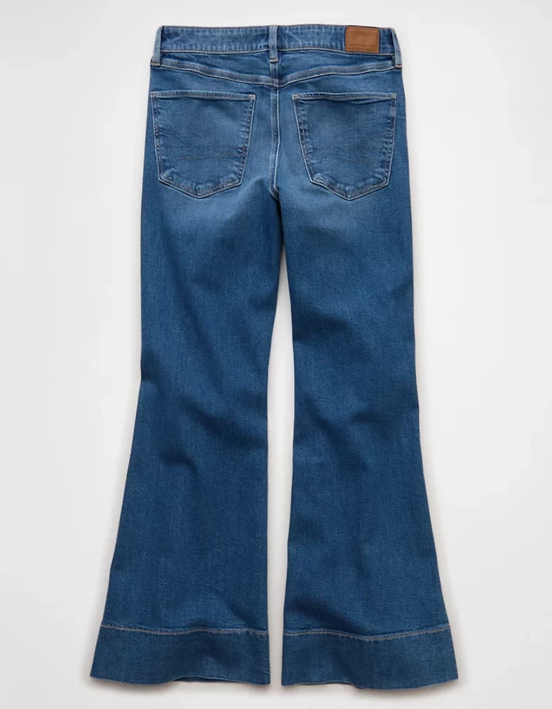 AE Stretch High-Waisted Flare Jean