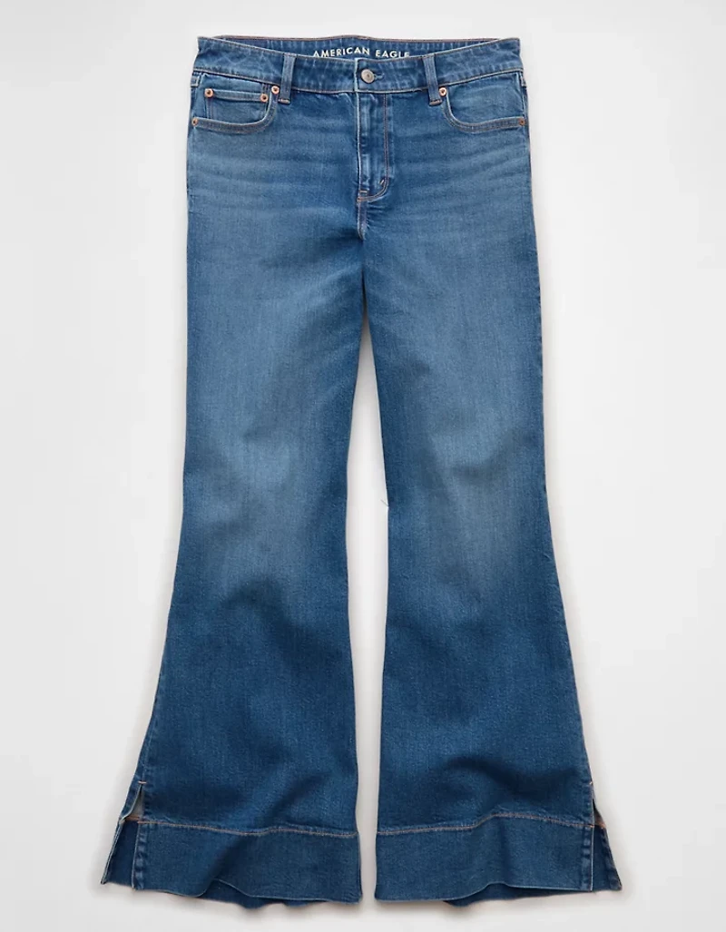 AE Stretch High-Waisted Flare Jean