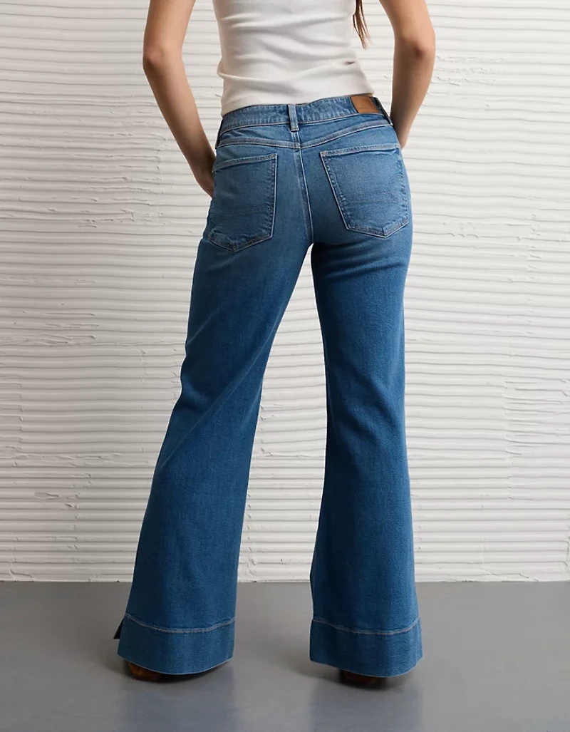 AE Stretch High-Waisted Flare Jean