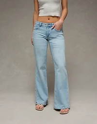 AE Stretch Low-Rise Flare Jean