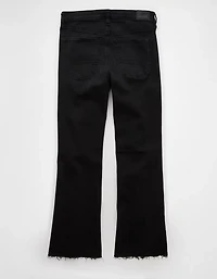 AE Next Level High-Waisted Kick Bootcut Crop Jean