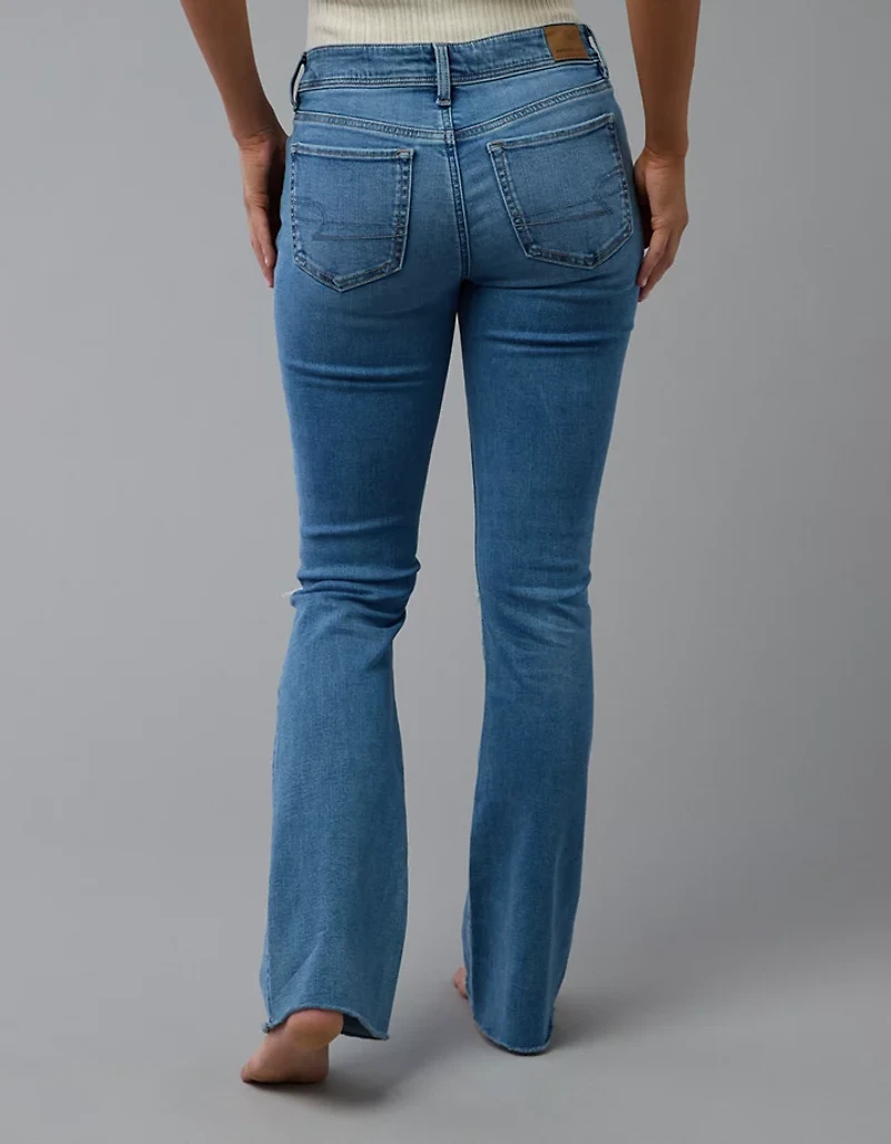AE Next Level Ripped Low-Rise Kick Bootcut Jean