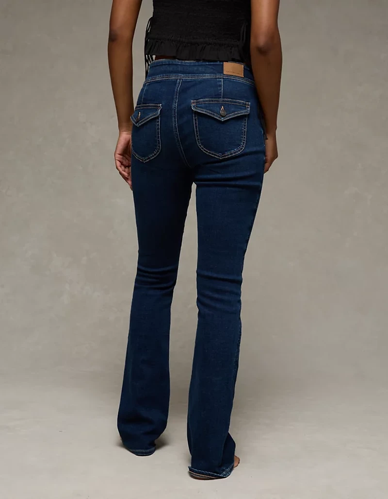 AE Next Level Low-Rise Kick Bootcut Jean