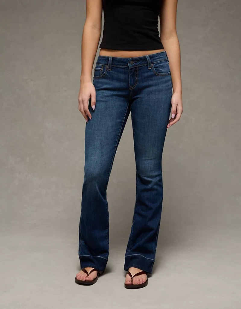 AE Stretch Super Low-Rise Kick Bootcut Jean