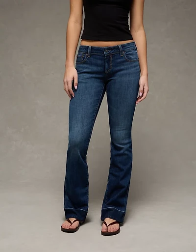 AE Stretch Super Low-Rise Kick Bootcut Jean