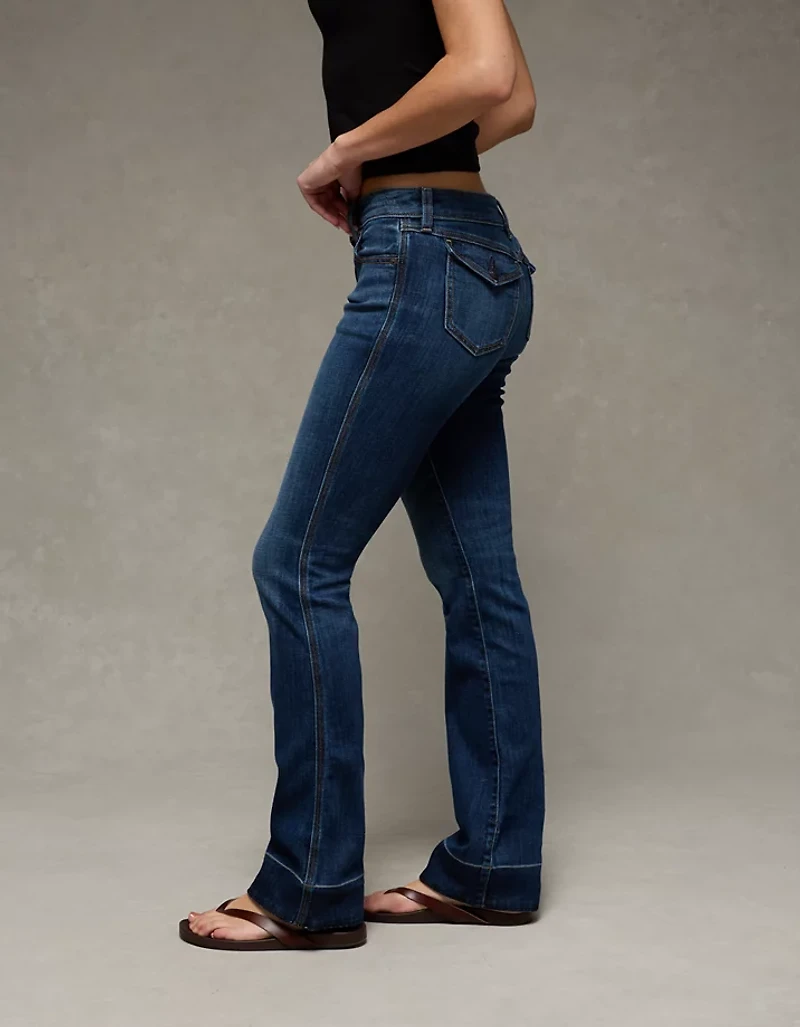 AE Stretch Super Low-Rise Kick Bootcut Jean