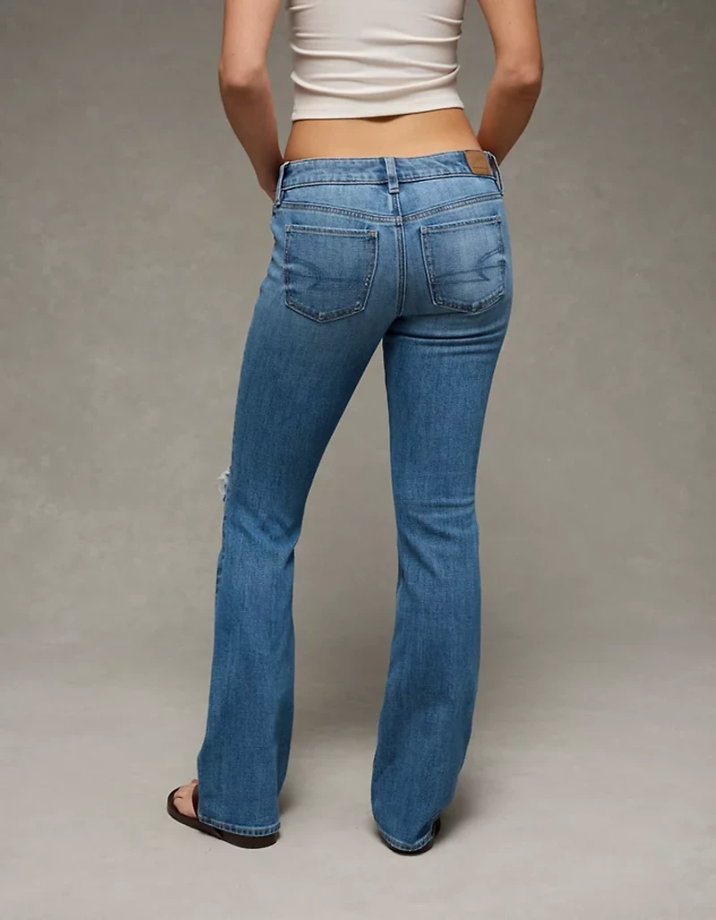 AE Stretch Super Low-Rise Kick Bootcut Jean